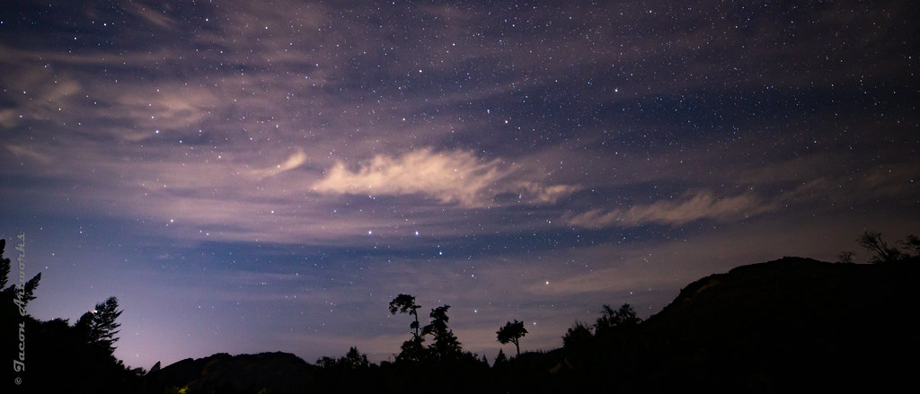 Imagen de la constelación de la Osa Mayor tomada desde California