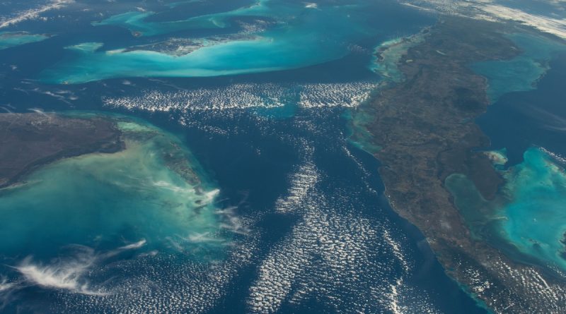 El sur de la península de Florida y Cuba captados desde la ISS