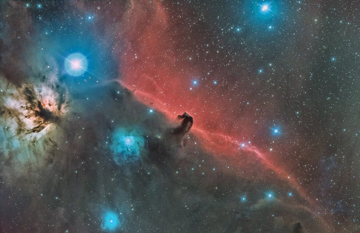 Imagen de la Nebulosa Cabeza de Caballo tomada el 5 de febrero de 2021