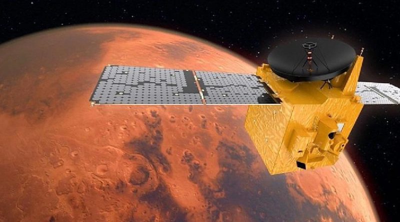 La sonda árabe Hope se enfrenta a su arriesgada llegada al planeta rojo