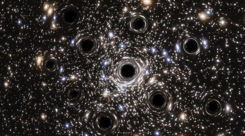 El Hubble descubre un grupo de agujeros negros ocultos en un cúmulo globular de la Vía Láctea