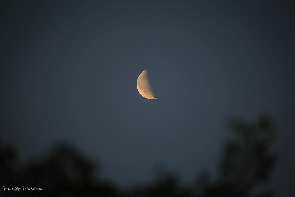 Foto de la Luna tomada el 5 de febrero de 2021