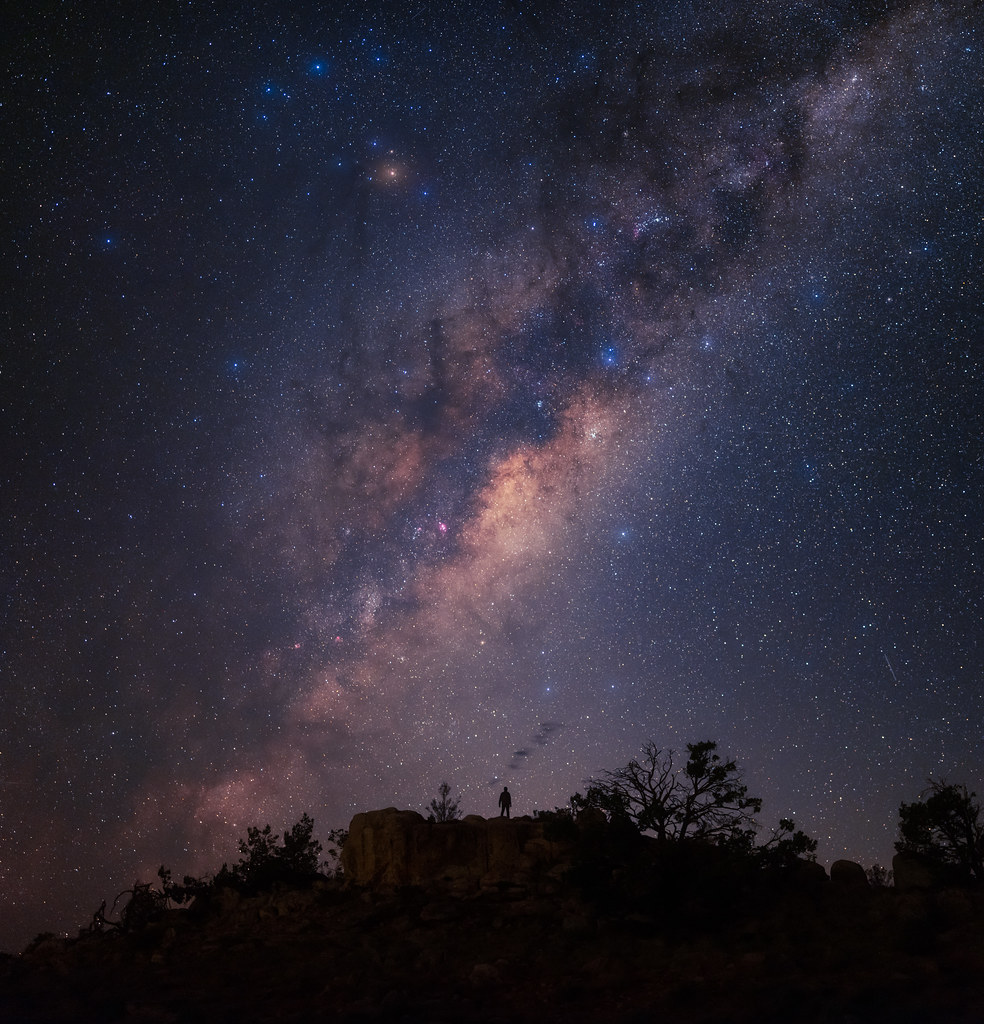 Imagen de la Vía Láctea tomada desde Tarlee, Australia