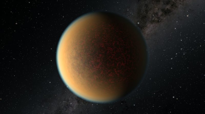 El Hubble capta la formación de una nueva atmósfera en un exoplaneta rocoso