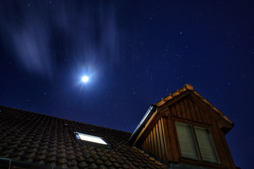 La Luna fotografiada desde Escocia (21-marzo)