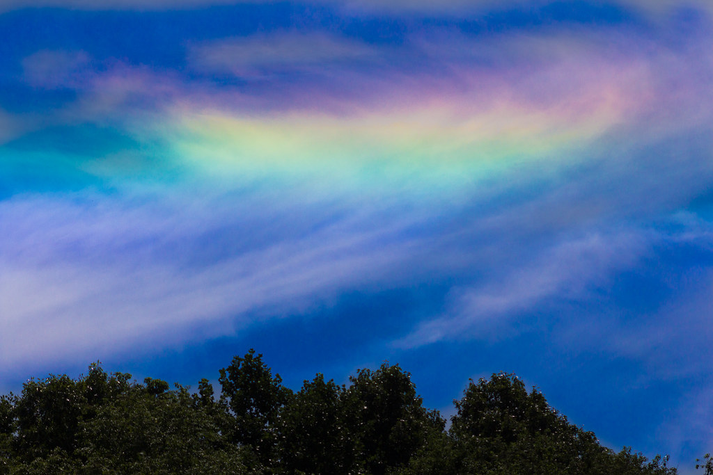 Arco circunhorizontal captado desde Wrightsville, Pennsylvania