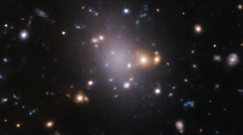El telescopio VST obtiene imágenes de una galaxia fallida